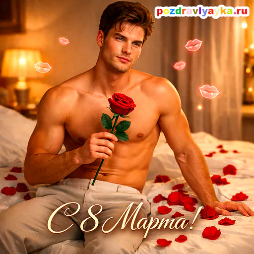 Открытка «8 марта» — романтические — № 4