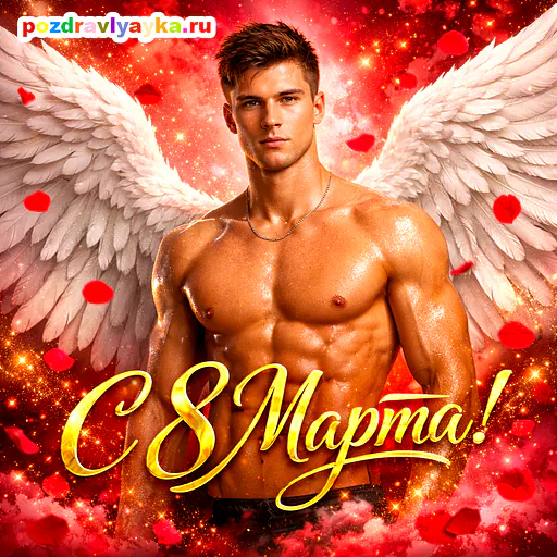 Открытка «8 марта» — романтические — № 7