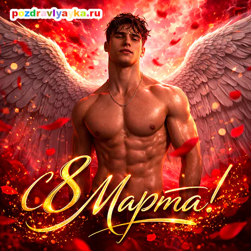 Открытка «8 марта» — романтические — № 9