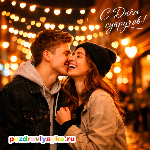 Открытка «День супругов» — романтические — № 2