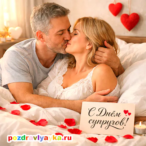 Открытка «День супругов» — романтические — № 3