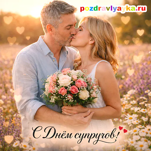 Открытка «День супругов» — романтические — № 5
