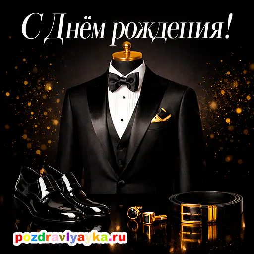 Открытка «День рождения» — роскошные, для для каждого — № 13