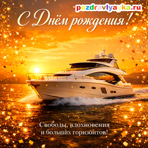 Открытка «День рождения» — роскошные, для для каждого — № 16