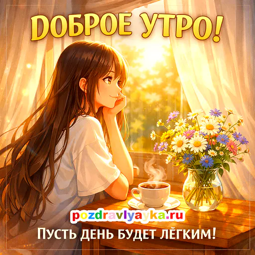 Доброе утро