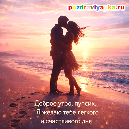 Открытка «Доброе утро» — любимому — № 2