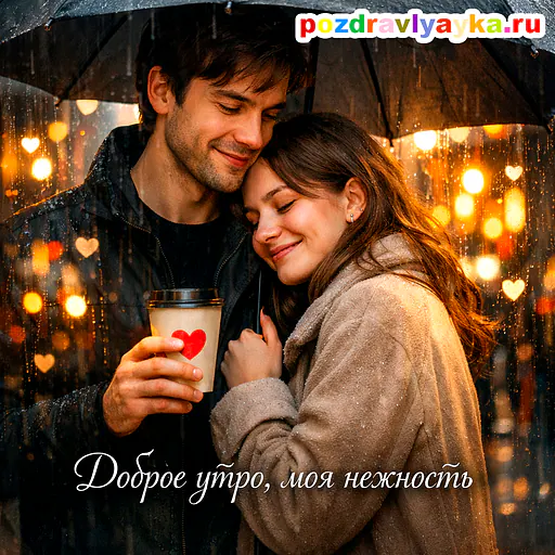 Открытка «Доброе утро» — романтические — № 3