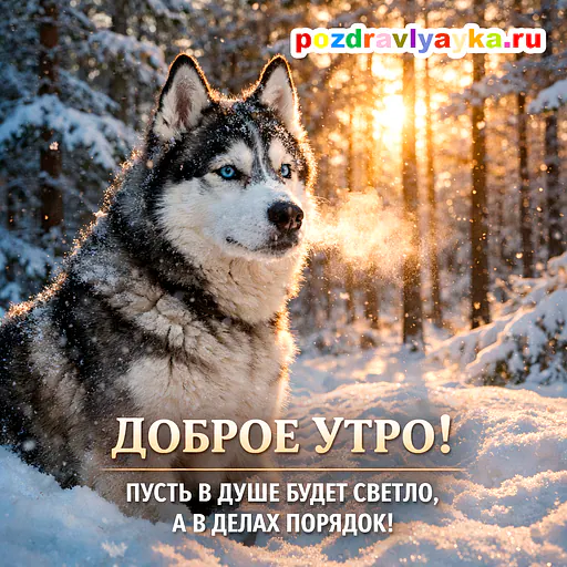 Доброе утро