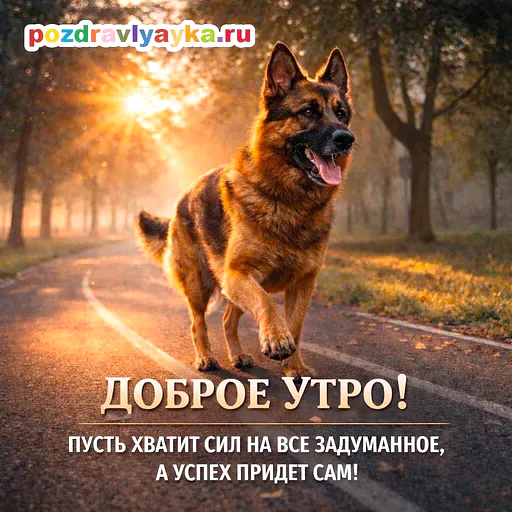 Доброе утро