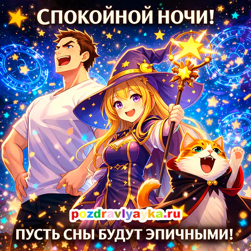 Спокойной ночи